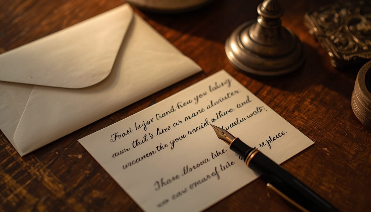 The Sunday letter